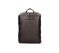 MOMO Design Zaino Uomo Pelle Vera Testa di - Chiusura Zip e Tasche Organizzate 32x45.5x17.5 Testa di Moro