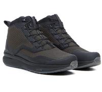 MOMO Firegun-3 WP Scarpe da moto, nero/verde, Taglia 46