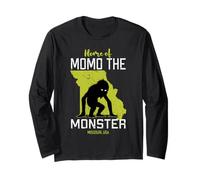 Momo Il Mostro Missouri State America Cryptid Maglia a Manica
