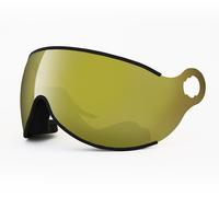 MOMO Komet 18 Ski/Venom 18 Ski Visiera, Oro, Taglia unica