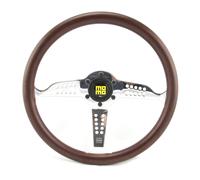 Momo Legno Mogano Volante Sportivo Heritage Super Grand Prix 350mm Noce Opaco Ve