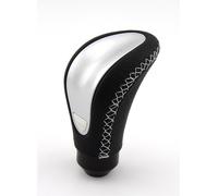 Momo Pomello Del Cambio Combat EVO Pelle Nero/Silver