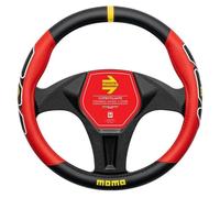 Momo Racing Coprivolante Fun MOMLSWC0FUNBR nero/rosso Ø 38-39 cm
