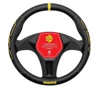 Momo Refial Coprivolante Profile nero/cuciture gialle 38-39 cm
