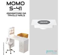 Momo S-41 aspiratore da incasso per tavolo manicure ricostruzione unghie nails