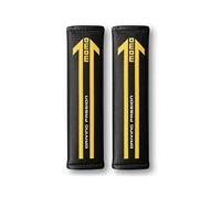 MOMO Set 2 Cuscini per Cinture di Sicurezza Auto Nero Opaco