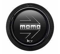 MOMO SPHOARWBLKCHF Pulsante Momo Arrow Logo.Matt Blk .-Chr.2C F