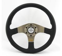 Momo Volante Sportivo In Pelle Tuner Argento 320mm Nero Antracite