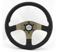 Momo Volante Sportivo In Pelle Tuner Argento 320mm O.Ring Nero Antracite