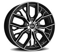Cerchi in lega Momo MASSIMO Nero Opaco Diamantato 8X18 5X110 ET30