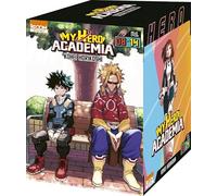 Momo Yaoyorozu : l'envol ; My hero ; All for one ; La fin du commencement et le commencement de la fin ; L'examen ; On va causer de ton alter ! ; Révisions: Coffret en 7 volumes