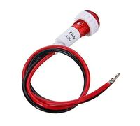 MOMOALA 12V 10Mm Led Pilot Cruscotto Cruscotto Indicatore Lampada Spia-Rosso