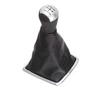 MOMOALA 5 Speed Gear Shift Manopola Stick Leva Gear Shift Cover per Ford Focus MK II 05-08 - Argento