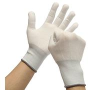 MOMOALA 6 paia di guanti da imballaggio in cotone dedicato strumento compatibile con pellicola adesiva in vinile per finestrini auto