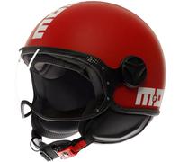 Momodesign FGTR Classic Candy, casco aperto XL female Opaco Rosso/Bianco