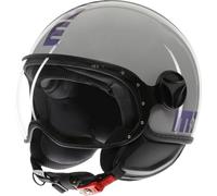 Casco Jet Momodesign FGTR CLASSIC Flip Blue/Fucsia