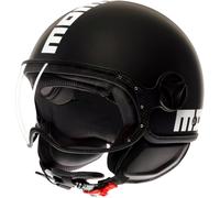 Casco Jet Momodesign FGTR CLASSIC Mono Black/White Taglia:M