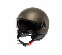 MOMODESIGN FGTR EVO HIP BRONZO OPACO PIETRA CASCO MOTO JET E2206