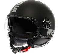 CASCO MOMODESIGN FGTR EVO NERO OPACO/ARGENTO TAGLIA L E2206