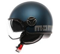 MOMODESIGN Momo Design FGTR Evo Casco Jet Opaco/Blu/Argento 59