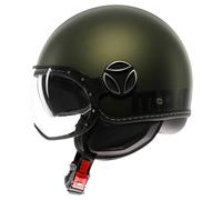 MOMODESIGN Momo Design FGTR Evo Casco Jet Opaco/Nero/Verde 55