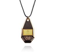 momogut Collana Anime Evolution Medaille Collana Agumon Yagami Taichi Badge of Courage Ciondolo Anime Cosplay