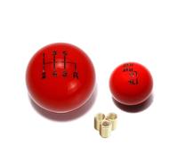 MOMOHCHGBT Auto Pomello Leva Cambio Per MANUALE Scatola Di Trasferimento A 6 Velocità Pomello Del Cambio Testa(Red)