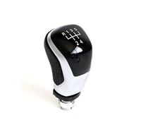 MOMOHCHGBT Auto Pomello Leva Cambio Per VW Per Golf Per Polo Per Bora Per Passat Ibiza 6J 5 6 Velocità Leva Del Pomello Cambio Per Auto(Silver 5 Speed B)