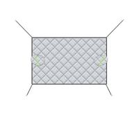 MOMOHCHGBT Copriparabrezza Inverno Esterno Telo Protettivo Universale per Parabrezza di Auto SUV E Camion in Tessuto Oxford per Proteggere da Ghiaccio E Neve Accessori(Aluminum Foil Cover)