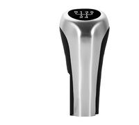 MOMOHCHGBT Pomello Cambio Per BMW F30 E60 E90 E46 E34 E39 Per X1 E84 X4 F26 M3 M4 M5 Parti Interne Per Auto 5 6 Pomello Del Cambio Velocità LED Luce Leva Del Cambio Palla(Silver)
