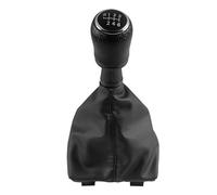 MOMOHCHGBT Pomello Cambio Per VW T6 T7 Per Transporter Per Multivan Per Caravelle 2016 2017 2018 2019 2020 Pomello Del Cambio A 5/6 Velocità Cuffia Del Cambio(6 Speed Case Black)