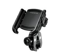 MOMOHCHGBT Supporto Telefono Moto Supporto Per Telefono In Alluminio Per Moto 1S Fast Lock Per Bici Scooter ATV Da 5,4-7,2 Pollici Supporto Manubrio(Anti-Theft Clip)