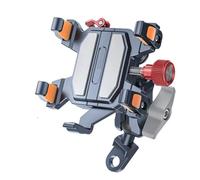 MOMOHCHGBT Supporto Telefono Moto Supporto Universale Per Telefono Da Moto Ammortizzatore In Lega Per Cellulare Girevole A 360° Staffa Navigazione Per Bici E Supporto Manubrio(TX02-Z)