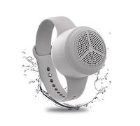 Momoho Altoparlante Bluetooth Impermeabile Speaker Bluetooth Portatile Mini Cassa Bluetooth Indossabile da Polso IPX7 Impermeabile Supporto Scheda SD Musica per Uso Esterno, Doccia, Feste, Gita (grey)
