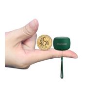 Momoho Mini Altoparlante Bluetooth Portatile, Senza Fili, Piccolo, Aggiornato BTS0011 per Interni, Esterni e Viaggi (Verde)
