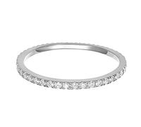 Momolaa 6-10 Anelli da donna con gioielli in singolo con diamanti di tendenza Anelli Magnetici (Silver, 9)