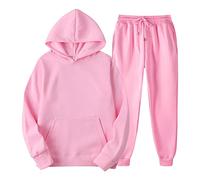 Momolaa Anelli Nasali Calibro 18 Donne con pantaloni Felpa con cappuccio Plus Leisure Winter Fleece con cappuccio in peluche da donna Set Di 12 Portatovaglioli Del Ringraziamento (B-RD2, XXL)