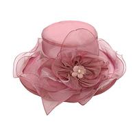 Momolaa Berretto Cappello Berretti da Baseball da Donna con Cappellino da Sposa, Fascinator, da Sposa, da Cerimonia, da, Cappellino da Palestra (Purple, One Size)