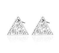 Momolaa Collana Del Punto Orecchini pendenti Set Fashion Colour Clavicle Necklace Orecchini da donna Collane e ciondoli Collana Di Perle Da (Silver, One Size)