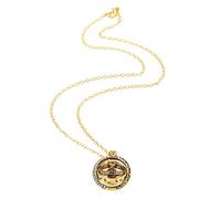Momolaa Collane A Più Livelli Projecti Ball Languages Collana Astronomical I Love You Projection 100 collane e ciondoli rotanti Collana Cuore Trifoglio (Gold, One Size)