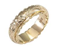 Momolaa Portatovaglioli Set Di 4 scheggia Anelli d'argento Eleganti nozze d'oro e gioielli 925 Anelli di fiori Anello Di Armatura