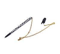 MOMOMAGE Penna a collana a catena che svanisce Penna Trucchi magici Primo piano Magia Scompare Penna Magia Illusione Gimmick Puntelli