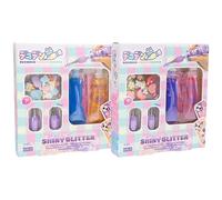 MOMOMI Decoden - Shiny Glitter - Set per Decorare con Creme Sintetiche