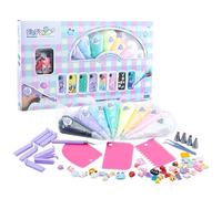 MOMOMI Nice Group Decoden Rainbow Cream Set, 1 Kit Creme Sintetiche Colori Arcobaleno
