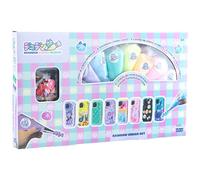 MOMOMI Nice Group Decoden Rainbow Cream Set, 1 Kit Creme Sintetiche Colori Arcobaleno
