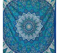 MOMOMUS Sottile Telo da Picnic per Spiaggia - Fine, XL e Senza Sabbia - Ideale come Coperta da Picnic, Stuoia Mare Antisabbia o Stuoia per Spiaggia, Picnic e Campeggio - Blu, 135x210 cm