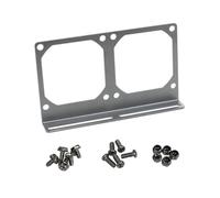 Momory Staffa Montaggio per Radiatore 8CM Supporto per Ventola Raffreddamento Acqua Case del Computer Memoria Dissipatore Calore Telaio della Ventola 8CM 1/2 / 3 fori Supporto