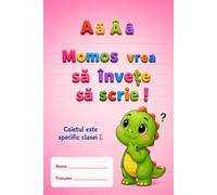 Momos Vrea Să Învețe să Scrie! (Romansch Edition) - Caiet de Caligrafie pentru Clasa I: Exerciții de scriere pentru copii • Litere mari și mici • Caiet tip 1
