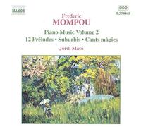 Federico Mompou Piano Music (CD) Album