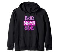 "MOMS BAD CLUB" Divertente Carino Donna Felpa con Cappuccio